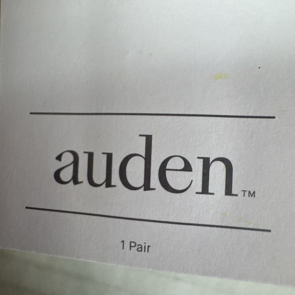 Auden Women's 0770 M/L 8-12 Faux Fur Slipper Socks Light Gray Gripper Bottom NWT - Picture 8 of 10